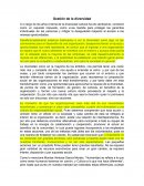 Gestión de la diversidad