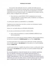 Programa civico marzo. Página 1