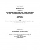 Plan de acción de dos dimensiones prioritrias ejecutadas en el municipio de San Pelayo