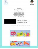 Concepciones de la matemática, didáctica de la matemática