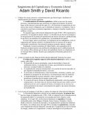 Surgimiento del Capitalismo y Economía Liberal