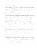 La etapa de organización