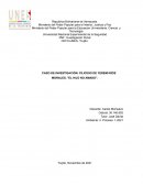 Caso de investigación: filicidio de yeremi ríos morales, "El hijo no amado"