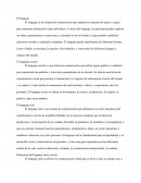 El lenguaje, la identidad e identidad grupal