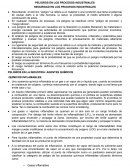 Peligros en los procesos industriales