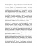 ¿Qué aspectos bioéticos debieron de contemplarse en la investigación clínica en el contexto de la pandemia por COVID 19?