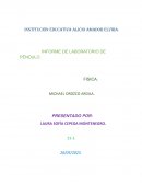 Laboratorio de péndulo- fisica