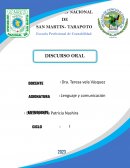 Discurso sobre la preservación del medio ambiente