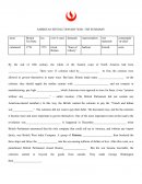 American revolutionary war: the summary