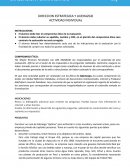 Dirección estratégica y liderazgo