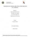 Pérdidas de energía mecánica por fricción en tuberías