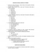 Ejercicios de moles, moléculas y átomos s/r