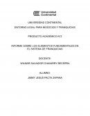Informe sobre los elementos fundamentales en el sistema de franquicias