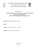 Modelo epidemiológico de los campos de la salud para el análisis del proceso salud-enfermedad