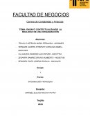 Ensayo contextualizando la realidad de una organización