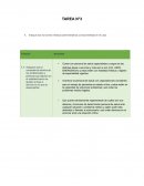 Tarea N° 1: “Trabajo individual sobre formulación de la meta central de una unidad estratégica”