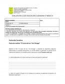 Evaluación C2 de educación ciudadana 3º medio