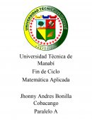 Matemática Aplicada