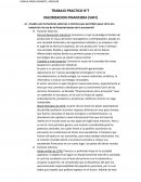 Valorizacion financiera (VAFI)