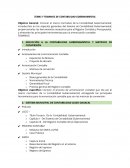 Temas y temarios de contabilidad gubernamental