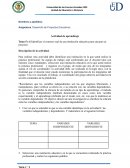 Actividad de aprendizaje. Identificar el contexto real de una institución educativa para ejecutar un proyecto