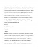 ¿Por qué difieren las estructuras?