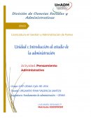 Ensayo de la video evolución del pensamiento administrativo