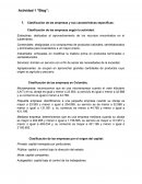 Clasificación de las empresas en Colombia