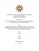 El aprendizaje en matemáticas interrumpido en la asistencia y el rendimiento académico