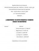 La correspondencia y sus aspectos fundamentales y documentos policiales y sus caracteristicas