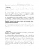 Preguntas de los cuestionarios Teoria general del proceso