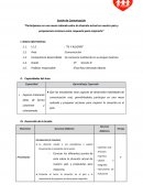 Sesión de aprendizaje: mesa redonda