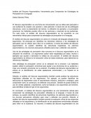 Analisis del Discurso Argumentativo