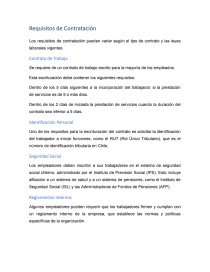 Procedimientos de contratación laboral. Página 5