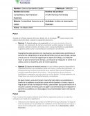 Análisis de desempeño financiero