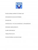 Historia social y politica de Argentina y Latinoamericana