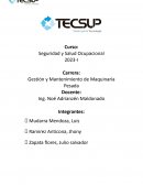 Gestión y Mantenimiento de Maquinaria Pesada