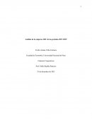 Análisis de la empresa ABC de los periodos 2017-2019