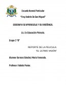 Reporte de la película: “El último vagón”