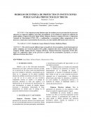 Modelos de entrega de proyectos en instituciones publicas para proyectos electricos