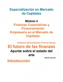 El Futuro de las Finanzas