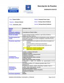 Descripción de puesto de un diseñador gráfico