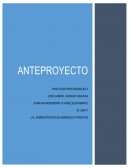 Anteproyecto parte 1 El Sabor de Mon