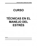 Técnicas para el manejo del estrés