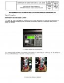 Mantenimiento del sistema de D&A y ACI Oficina Unilever Andina Peru S.A.