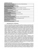 Proyecto de cultura andina y plantas medicinales