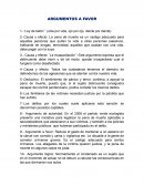 Argumentos de la pena de muerte