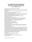 Cuestionario Historia Denominacional: El Conflicto de los Siglos