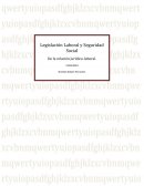 Legislación Laboral y Seguridad Social De la relación jurídico-laboral