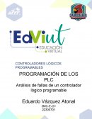 Análisis de fallas de un controlador lógico programable